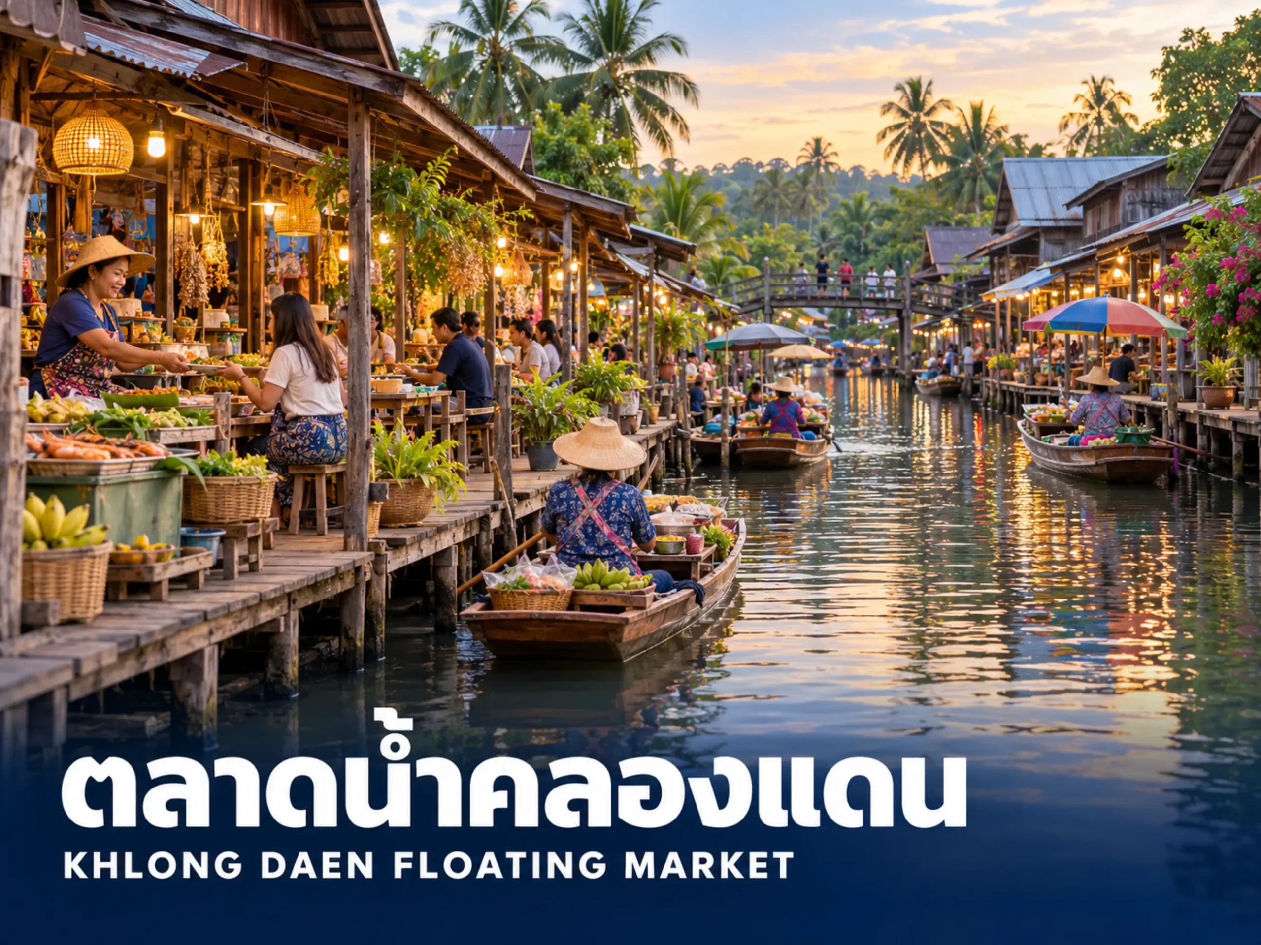 ตลาดน้ำคลองแดน | Plaifah Travel <span class="jet-smart-filters-seo-rules-title"></span>