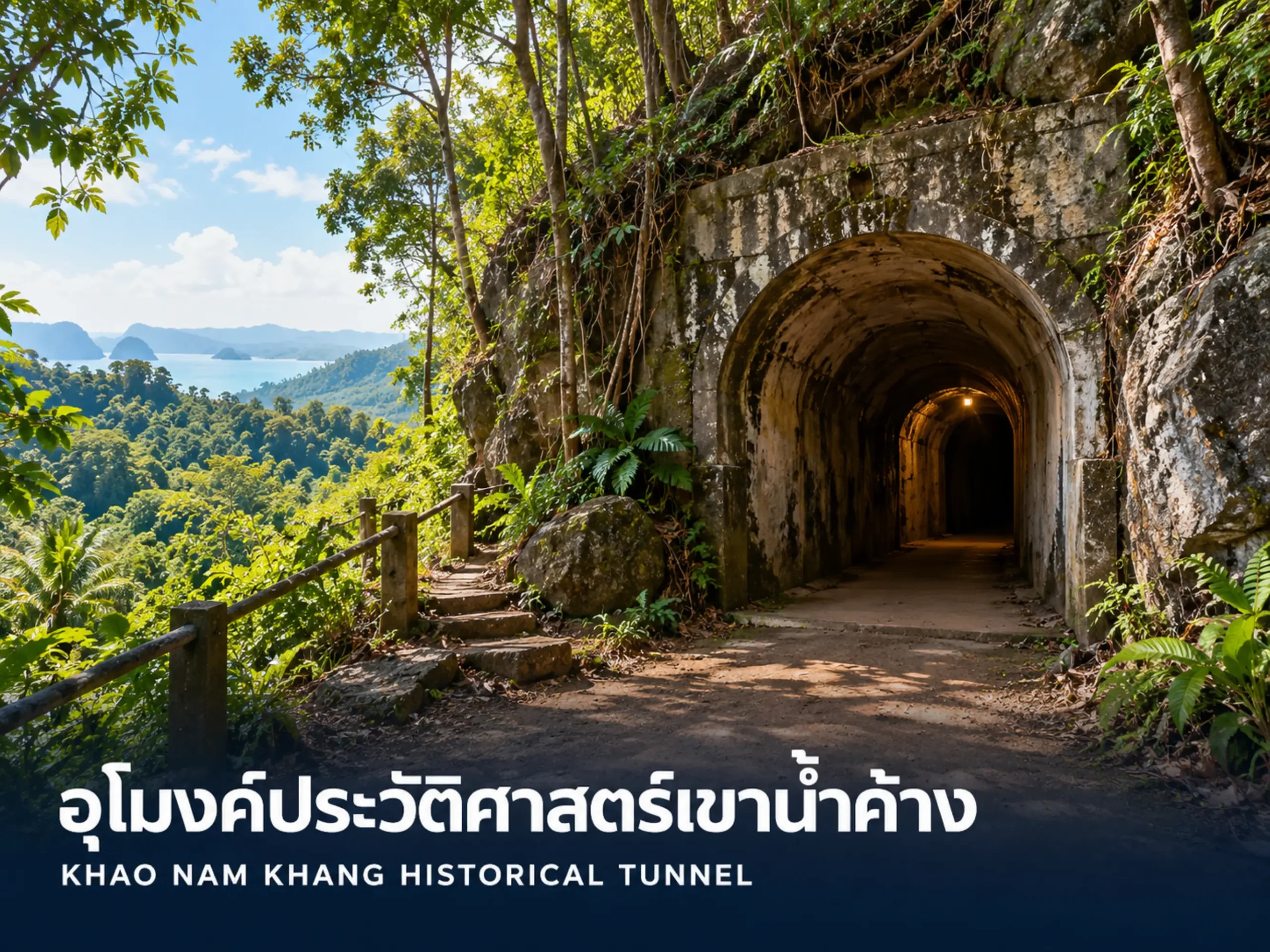อุโมงค์ประวัติศาสตร์เขาน้ำค้าง | Plaifah Travel <span class="jet-smart-filters-seo-rules-title"></span>